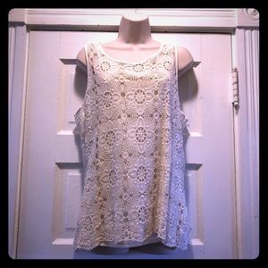 NEW!! Crochet Tank Top